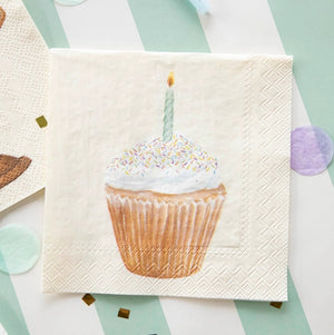 Cupcake Cocktail Napkin - pack of 20
