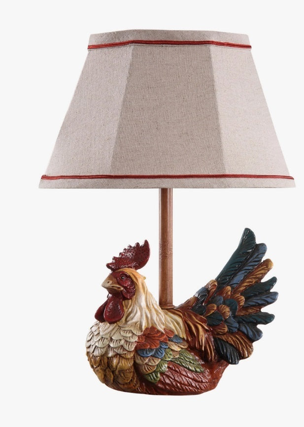 Carlin Rooster Lamp
