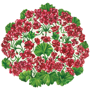 Die-Cut Geranium Placemat