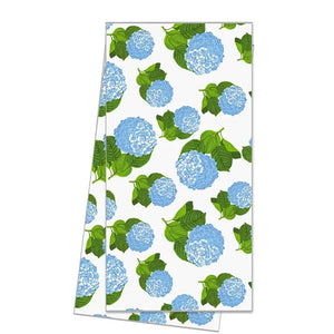 Blue Hydrangea Tea Towel