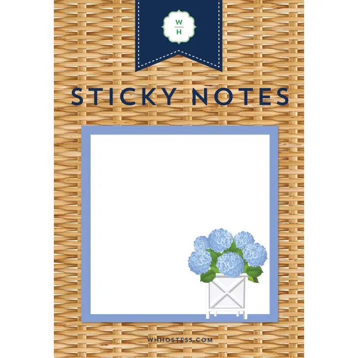 Hydrangea Sticky Notes