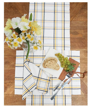 Honey Bee Plaid Placemat