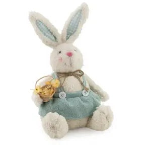 Jill Jones Bunny Rabbit Decorative Easter Accents