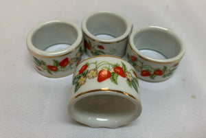 Strawberry Napkin Rings